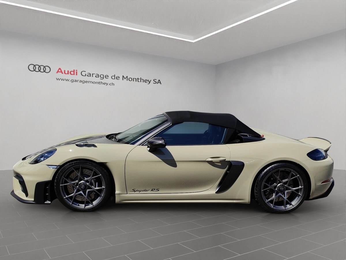 PORSCHE 718 Spyder RS PDK Weissach / Couleur PTS, Essence, Occasion / Utilisé, Automatique - 7