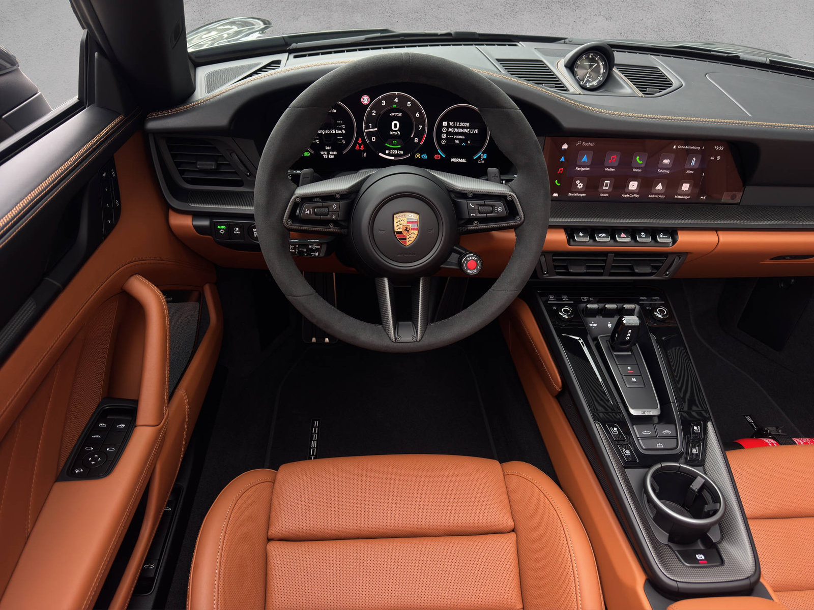 PORSCHE 911 Carrera 4 GTS Cabriolet, Hybride Léger Essence/Électricité, Voiture nouvelle, Automatique - 6
