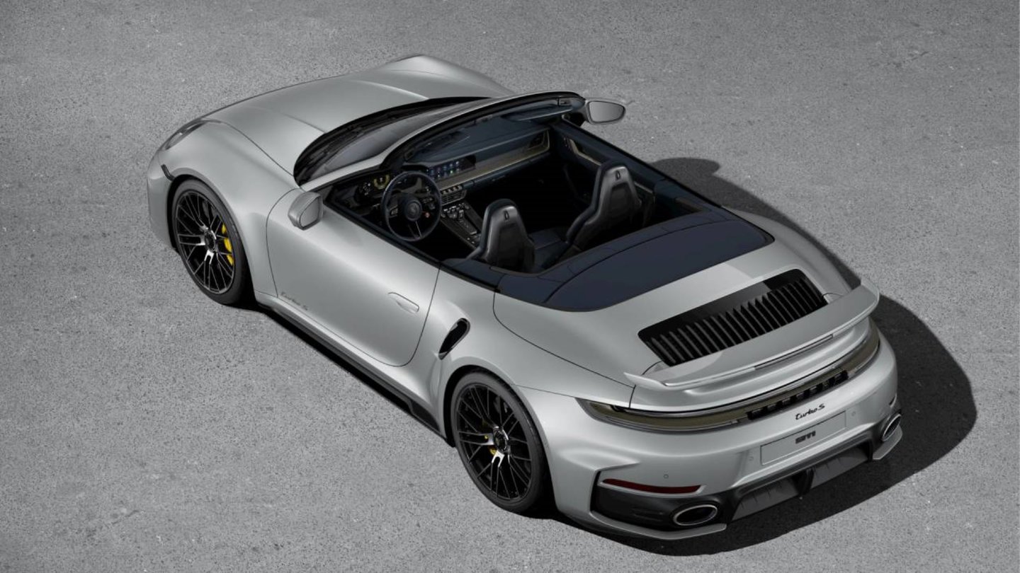 PORSCHE 911 Turbo S Cabriolet, Mild-Hybrid Petrol/Electric, New car, Automatic - 4