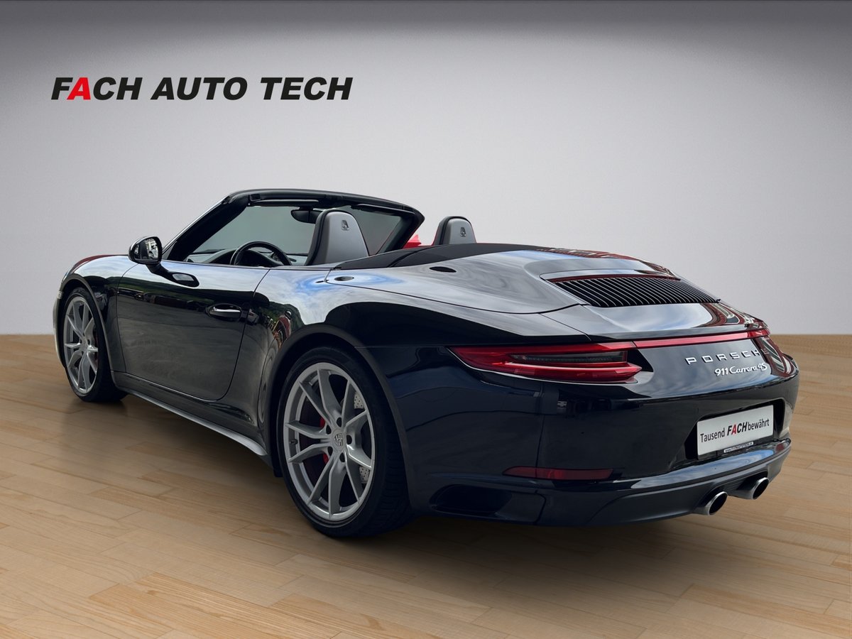 PORSCHE 911 (991.2) Cabriolet 3.0 Carrera 4S PDK, Essence, Occasion / Utilisé, Automatique - 4