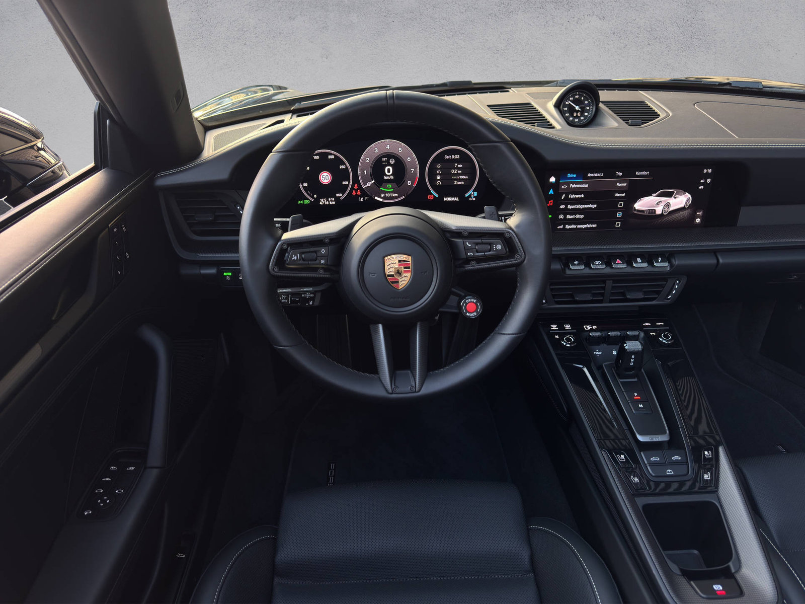 PORSCHE 911 Carrera 4 GTS Cabriolet, Mild-Hybrid Petrol/Electric, Second hand / Used, Automatic - 6