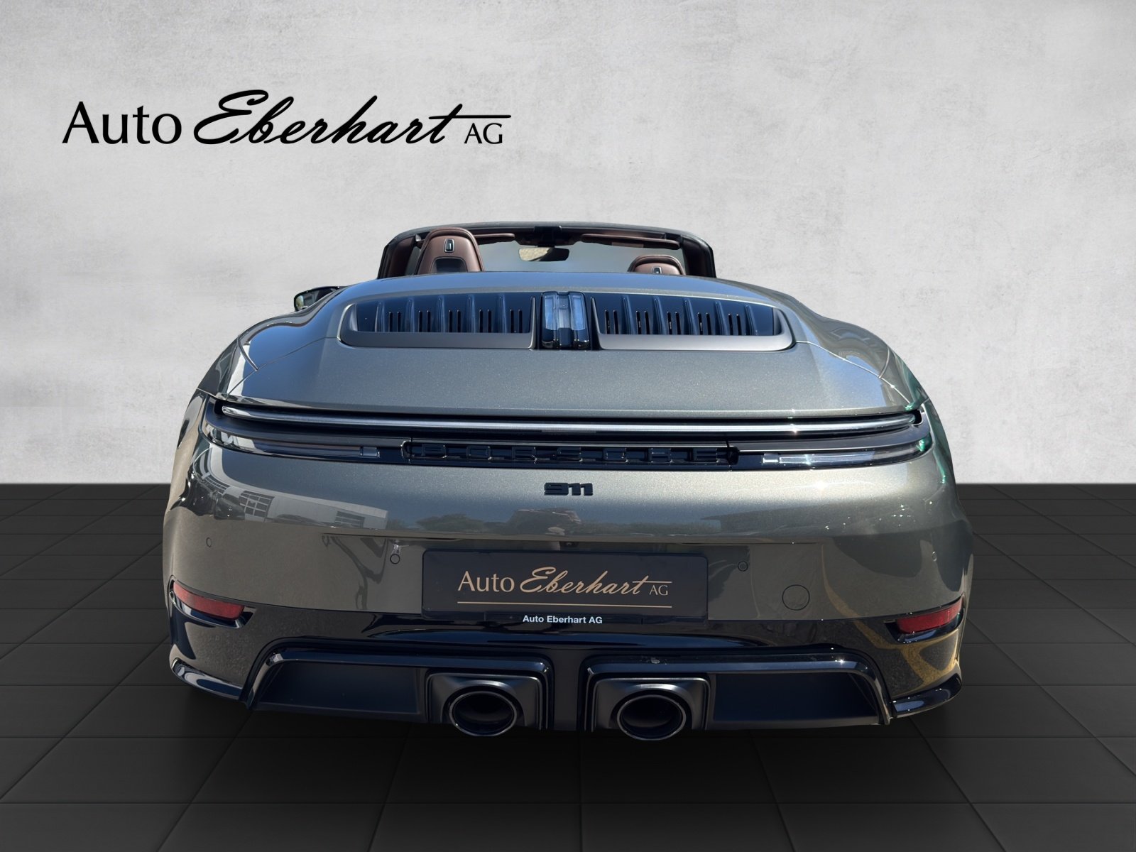 PORSCHE 911 Carrera 4 GTS Cabriolet Aventuringrün, Hybride Léger Essence/Électricité, Occasion / Utilisé, Automatique - 5