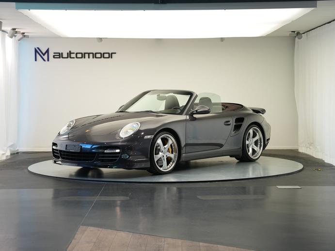 PORSCHE 911 Cabrio Turbo S PDK *CH-Fahrzeug* *Techart Felgen, Petrol, Second hand / Used, Automatic