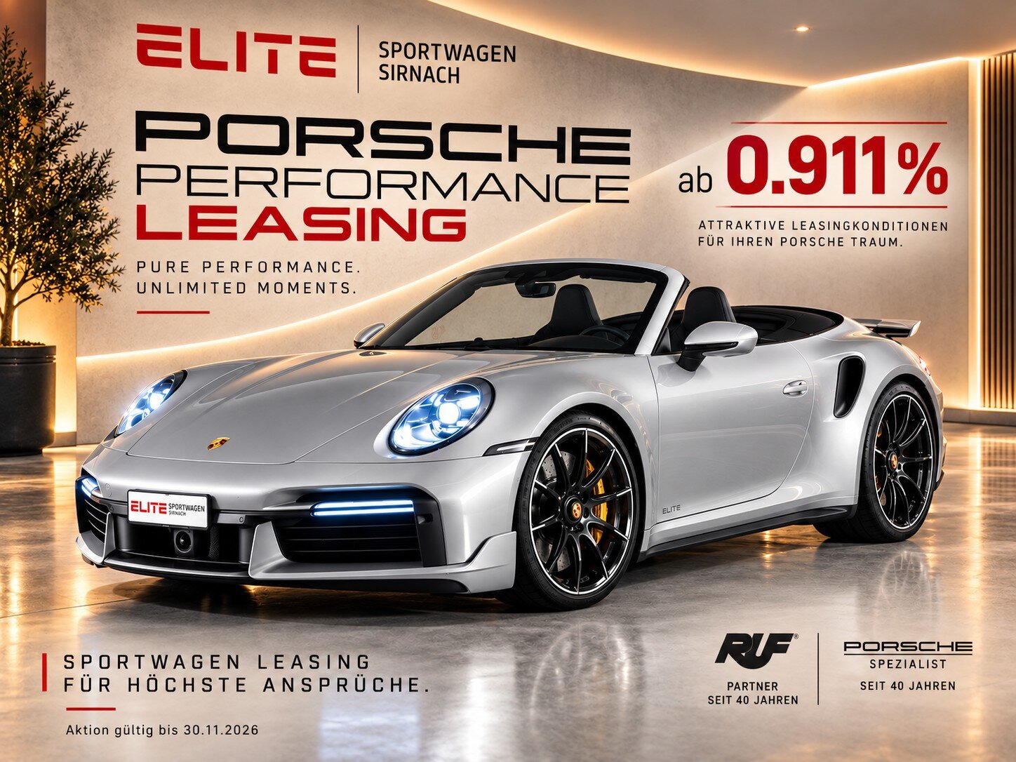 PORSCHE 911 Turbo S Cabriolet PDK