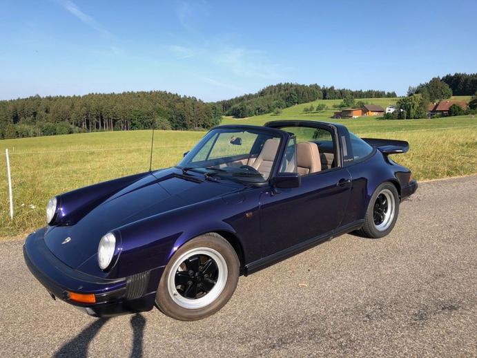 PORSCHE Carrera Targa, Essence, Voiture de collection, Manuelle