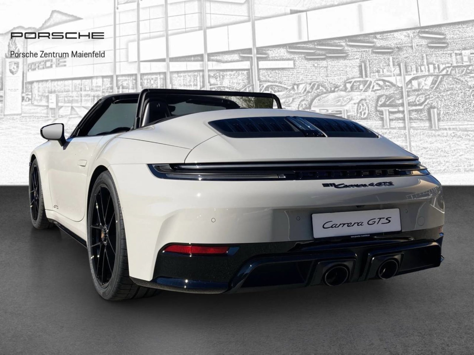 PORSCHE 911 Carrera 4 GTS Cabriolet, Hybride Léger Essence/Électricité, Voiture de démonstration, Automatique - 3