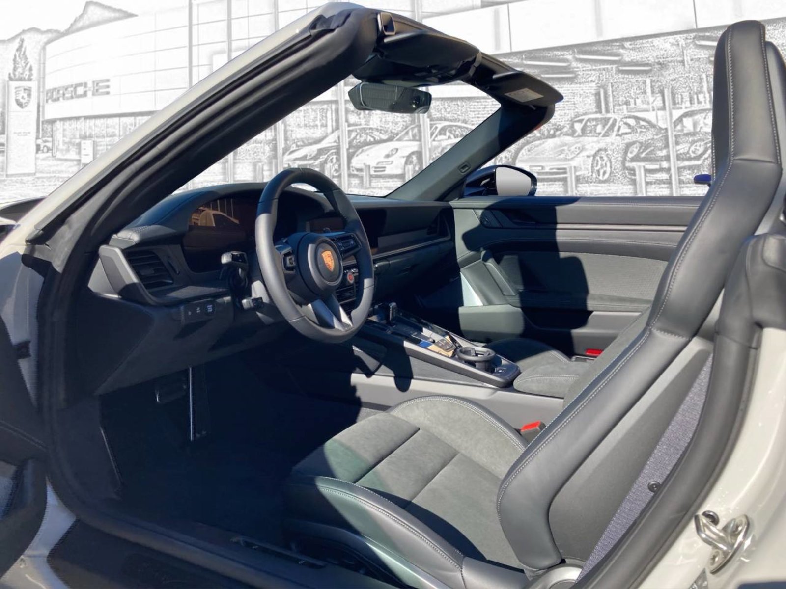 PORSCHE 911 Carrera 4 GTS Cabriolet, Hybride Léger Essence/Électricité, Voiture de démonstration, Automatique - 4