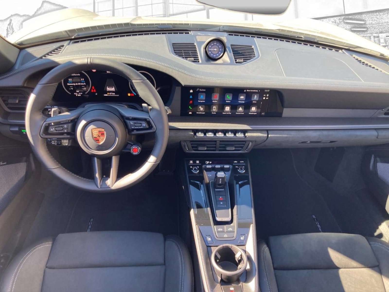 PORSCHE 911 Carrera 4 GTS Cabriolet, Hybride Léger Essence/Électricité, Voiture de démonstration, Automatique - 5