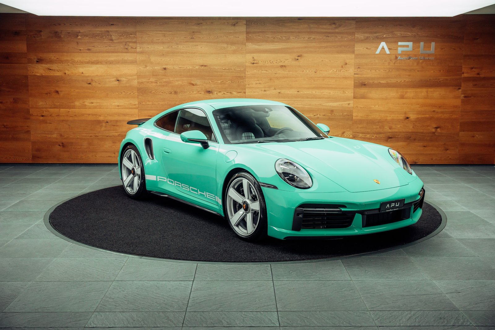 PORSCHE 911 Turbo 50 Jahre PTS Mintgrün 1/1974