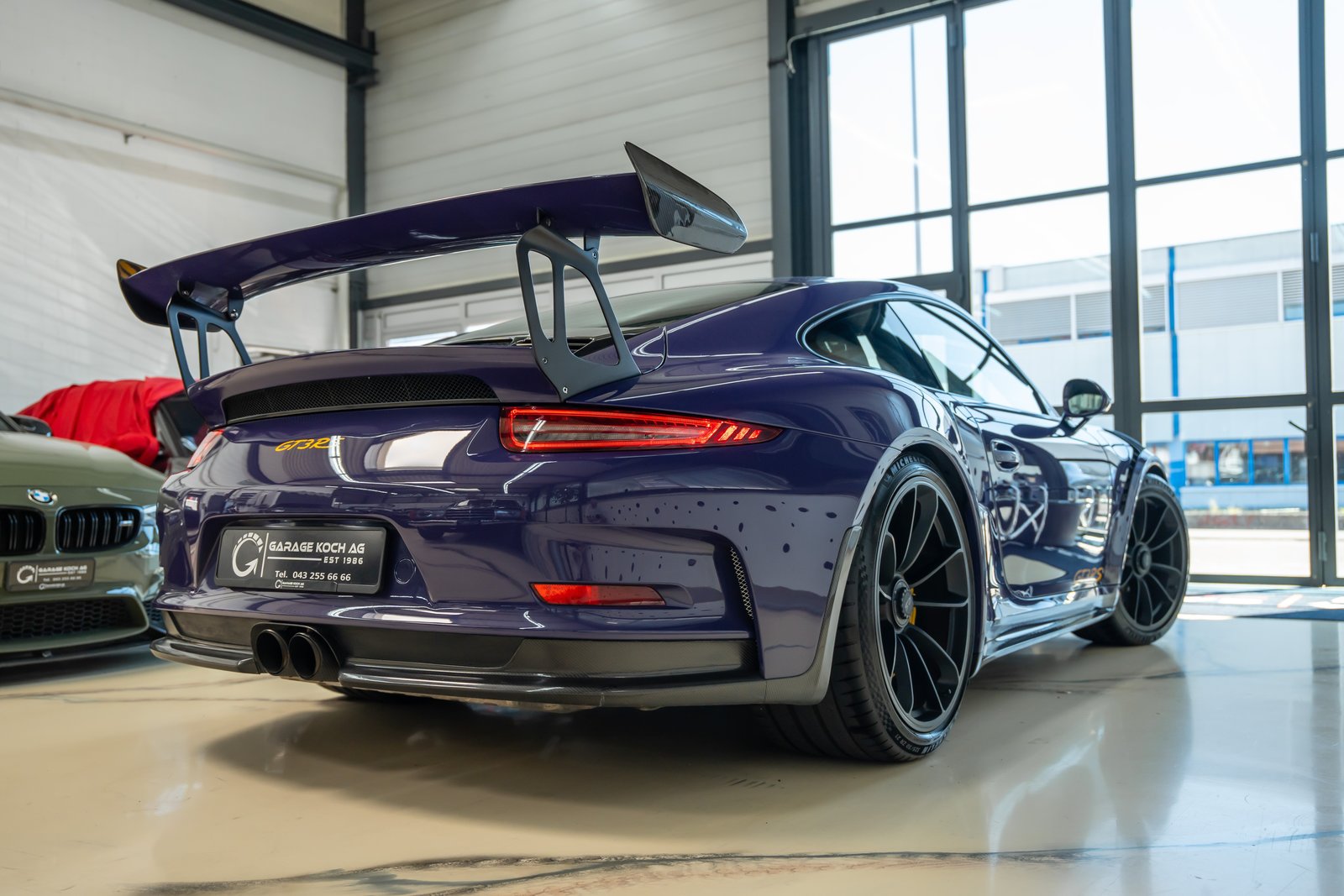 PORSCHE 911 GT3 RS PDK / TECHART ** Ultraviolett **, Essence, Occasion / Utilisé, Automatique - 6