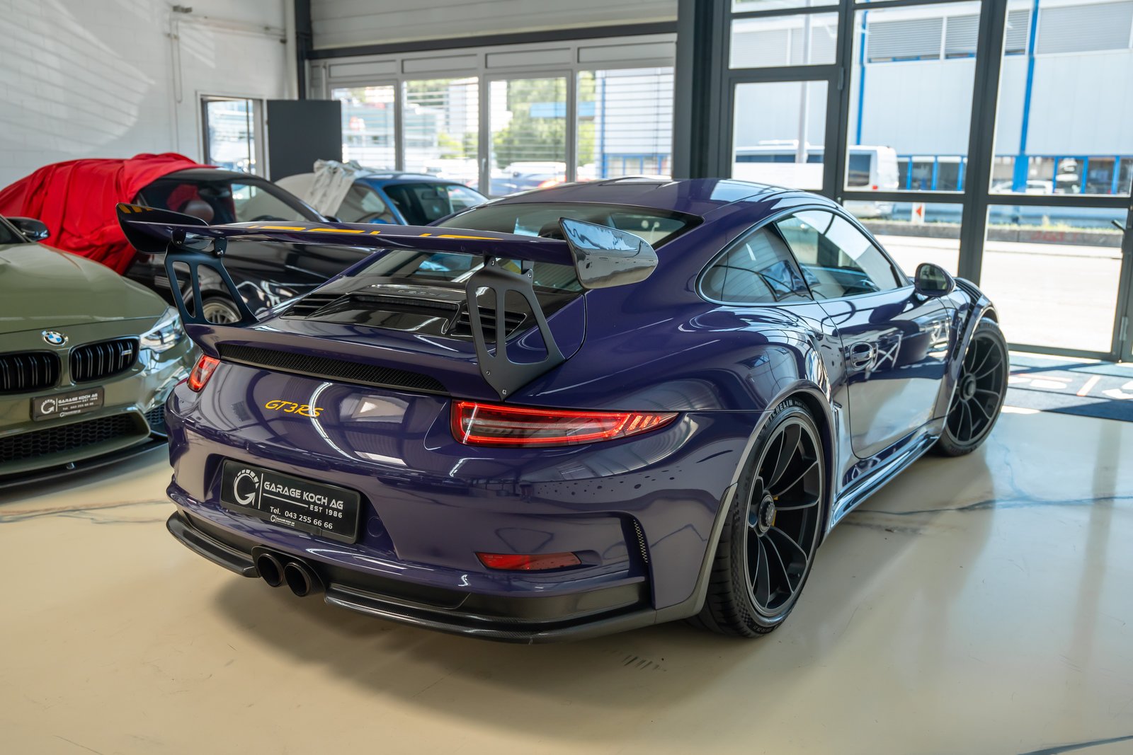 PORSCHE 911 GT3 RS PDK / TECHART ** Ultraviolett **, Essence, Occasion / Utilisé, Automatique - 7