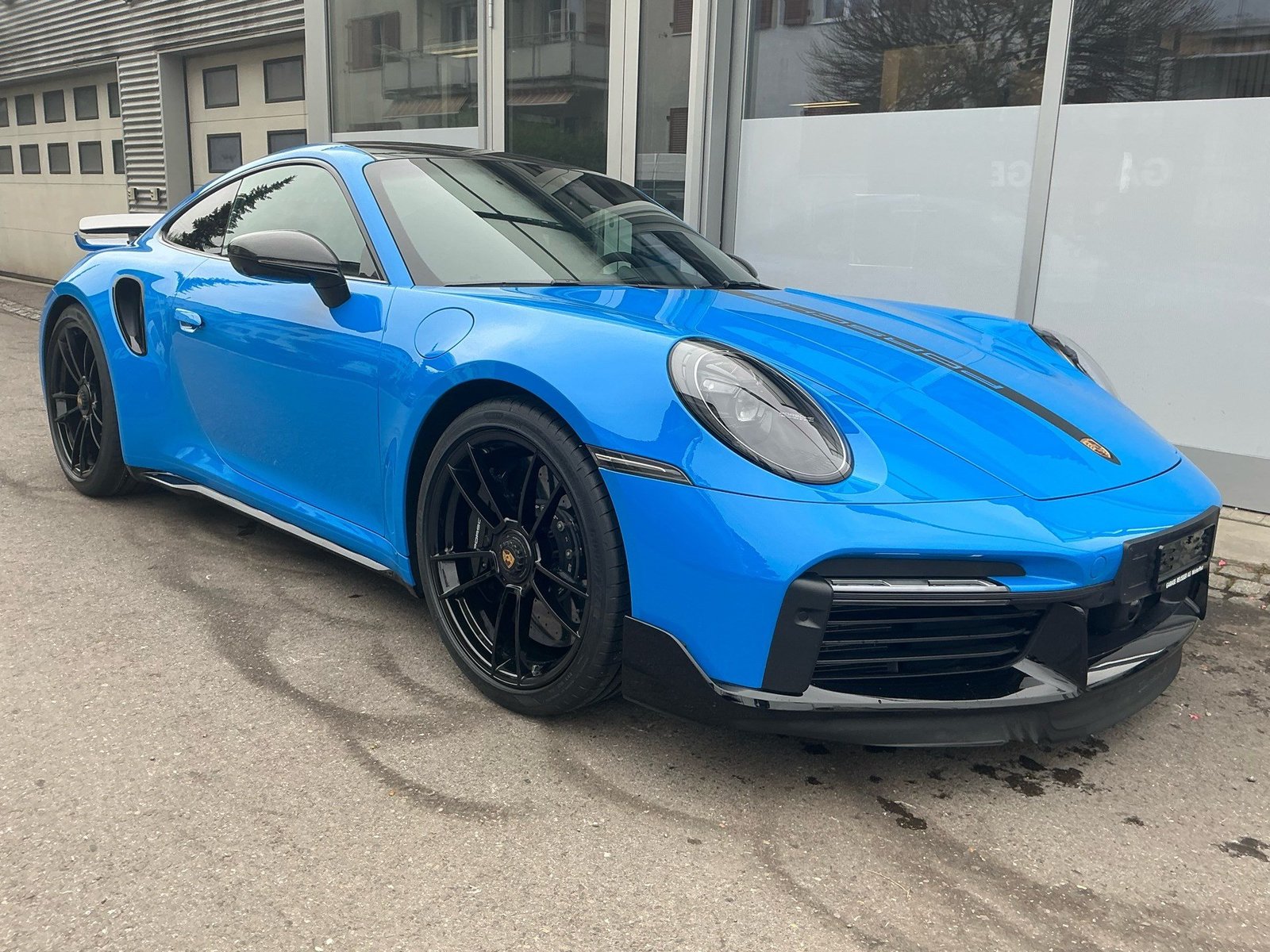 PORSCHE 911 Turbo S *** TRAUM IN SHARKBLUE ***, Benzina, Occasioni / Usate, Automatico - 3