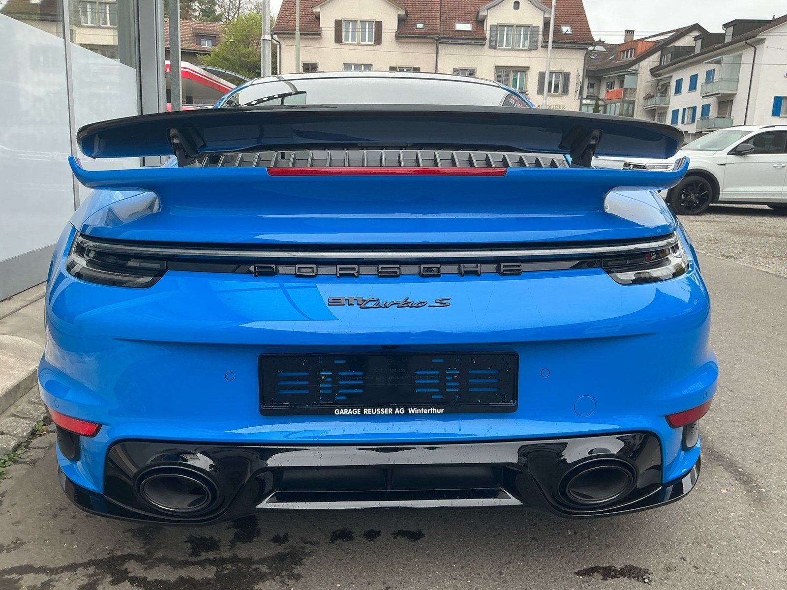 PORSCHE 911 Turbo S *** TRAUM IN SHARKBLUE ***, Benzina, Occasioni / Usate, Automatico - 5