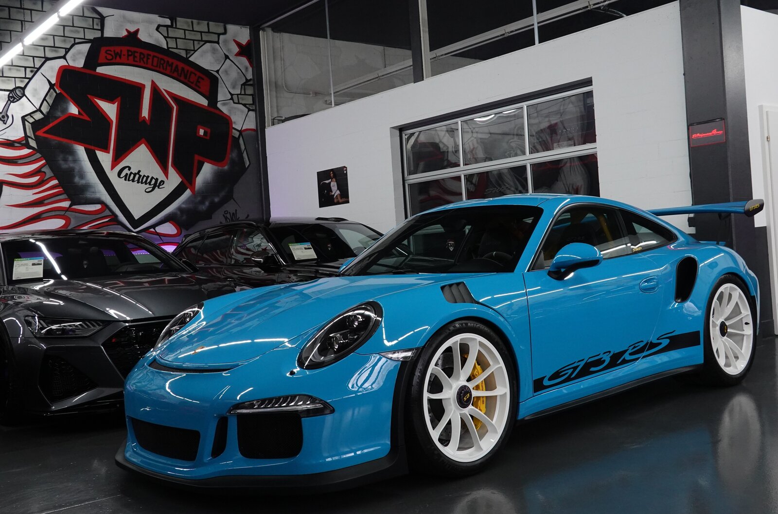PORSCHE 911 GT3 RS PDK MIAMI BLUE CH-FZ CLUBSPORT LIFTSYSTEM