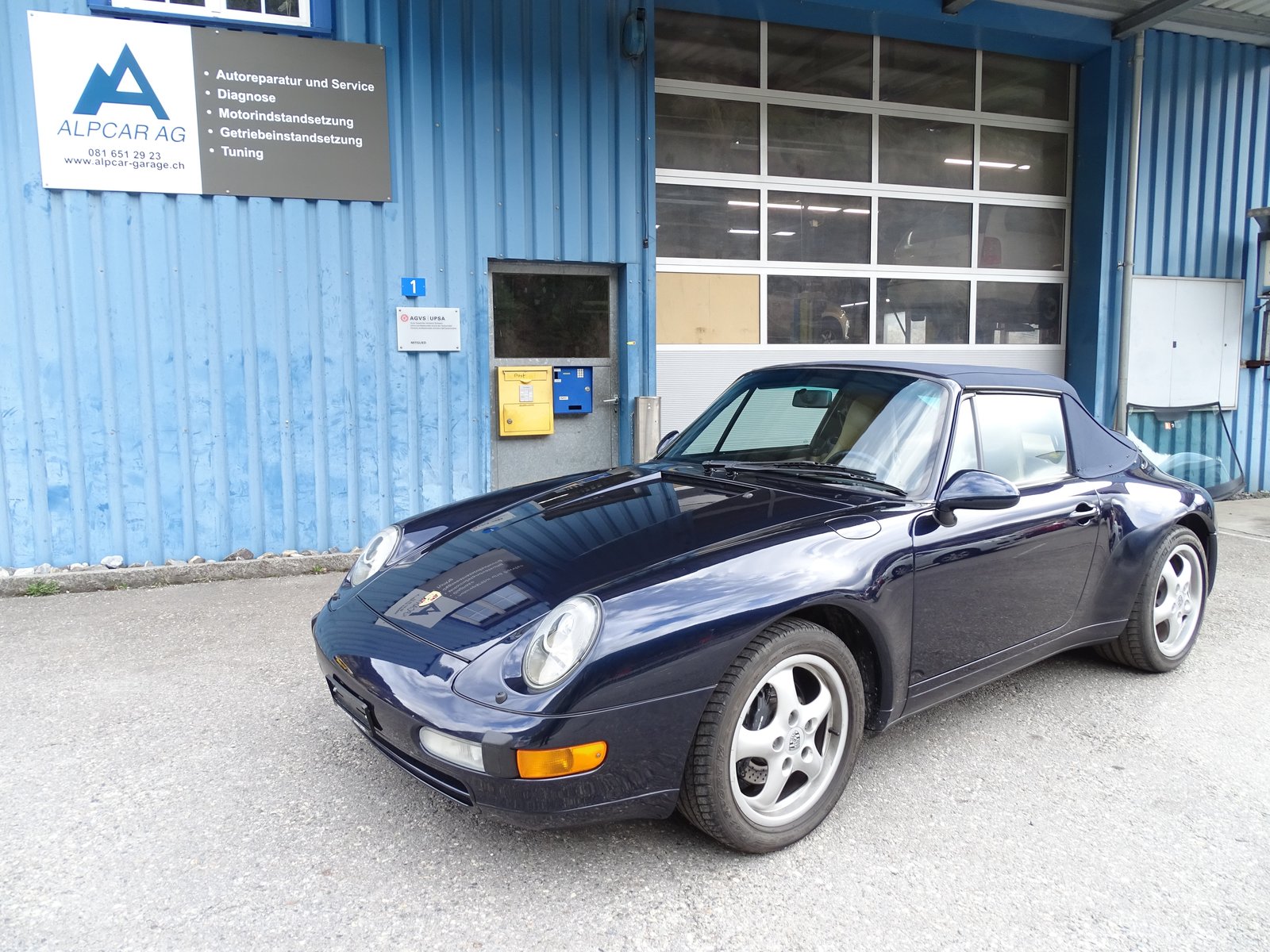 PORSCHE 993 Carrera 2 Cabrio, Benzin, Occasion / Gebraucht, Handschaltung - 2