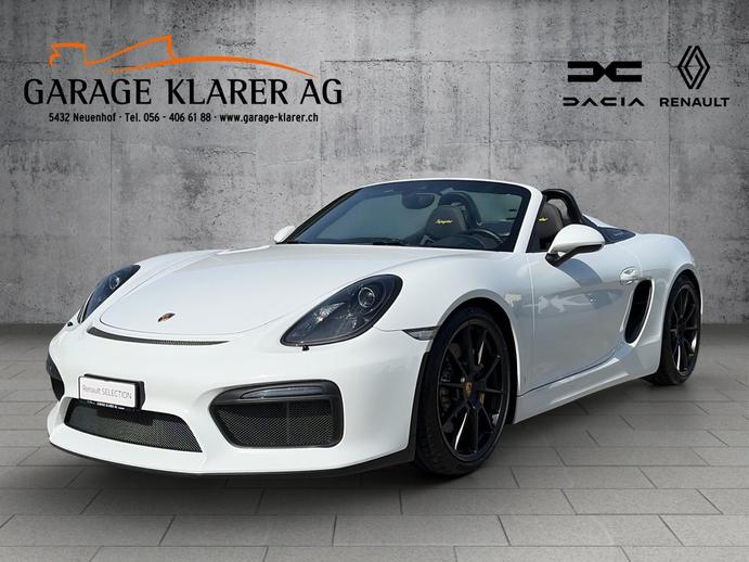 PORSCHE Boxster Spyder 3.8, Petrol, Second hand / Used, Manual