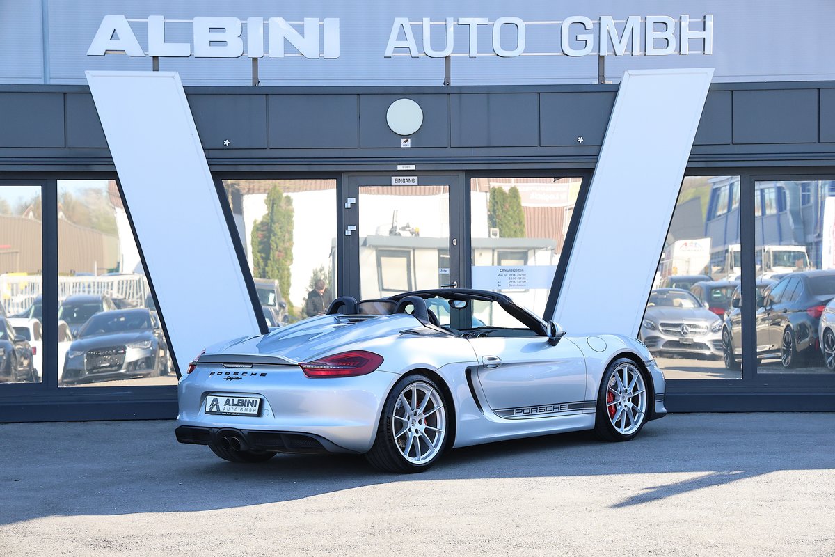 PORSCHE Boxster Spyder 3.8 *Porsche Approved*, Benzin, Occasion / Gebraucht, Handschaltung - 4