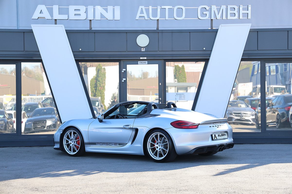 PORSCHE Boxster Spyder 3.8 *Porsche Approved*, Benzin, Occasion / Gebraucht, Handschaltung - 5