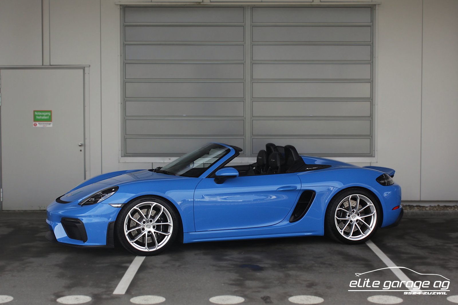 PORSCHE 718 Boxster Spyder PDK APPROVED BIS 05.2029