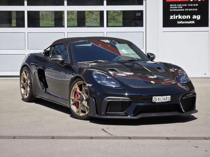 PORSCHE 718 Boxster Spyder RS Weissach PDK, Benzin, Occasion / Gebraucht, Automatik