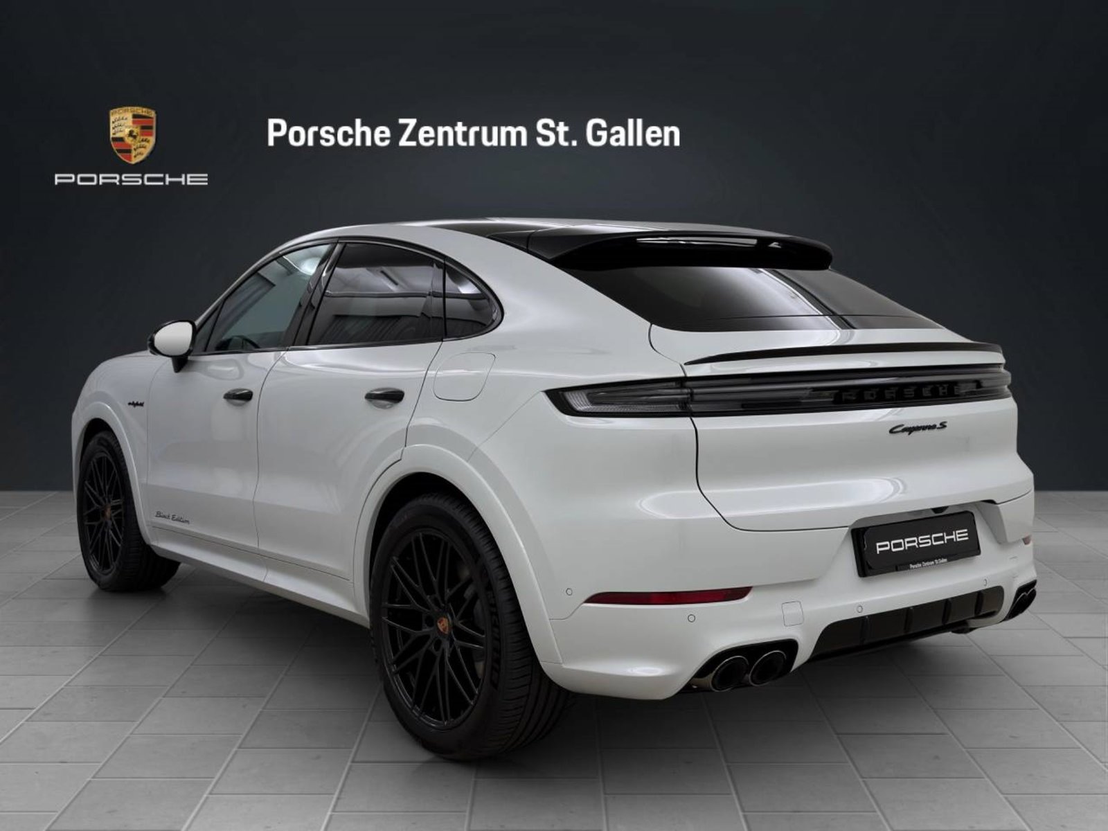 PORSCHE Cayenne S E-Hybrid Coupé Black Edition, Hybride Rechargeable Essence/Électricité, Voiture nouvelle, Automatique - 3