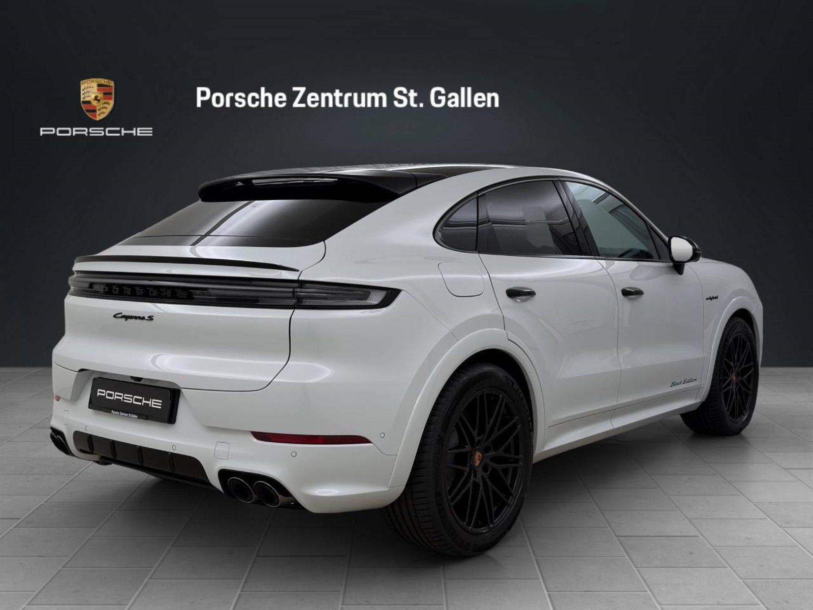 PORSCHE Cayenne S E-Hybrid Coupé Black Edition, Hybride Rechargeable Essence/Électricité, Voiture nouvelle, Automatique - 7