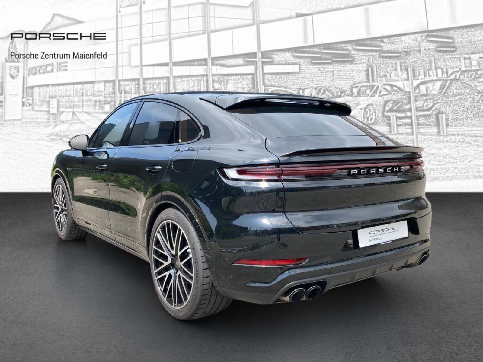 PORSCHE CAYENNE Turbo E-Hybrid Coupé, Plug-in-Hybrid Petrol/Electric, Second hand / Used, Automatic - 3