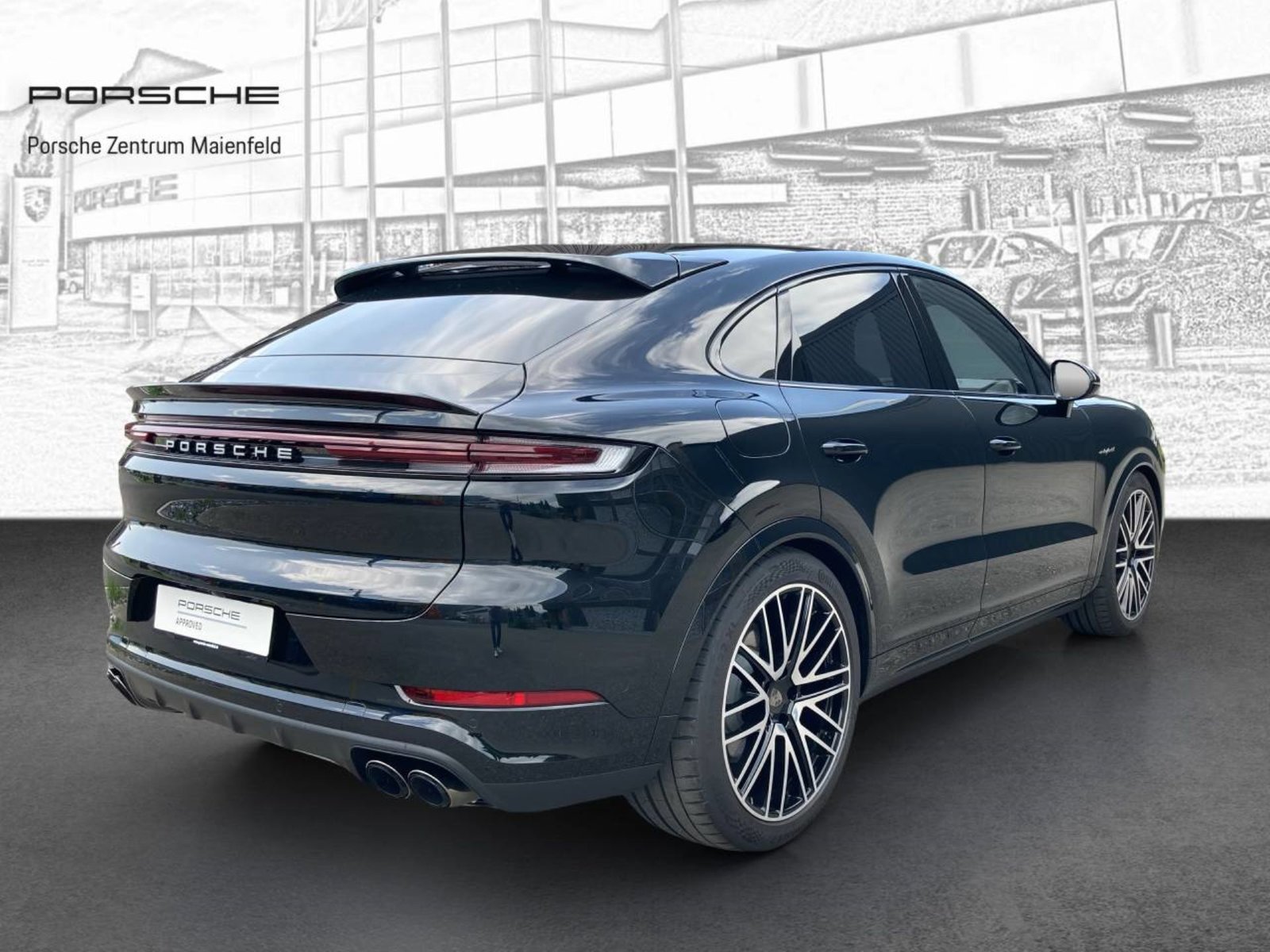 PORSCHE CAYENNE Turbo E-Hybrid Coupé, Plug-in-Hybrid Petrol/Electric, Second hand / Used, Automatic - 7