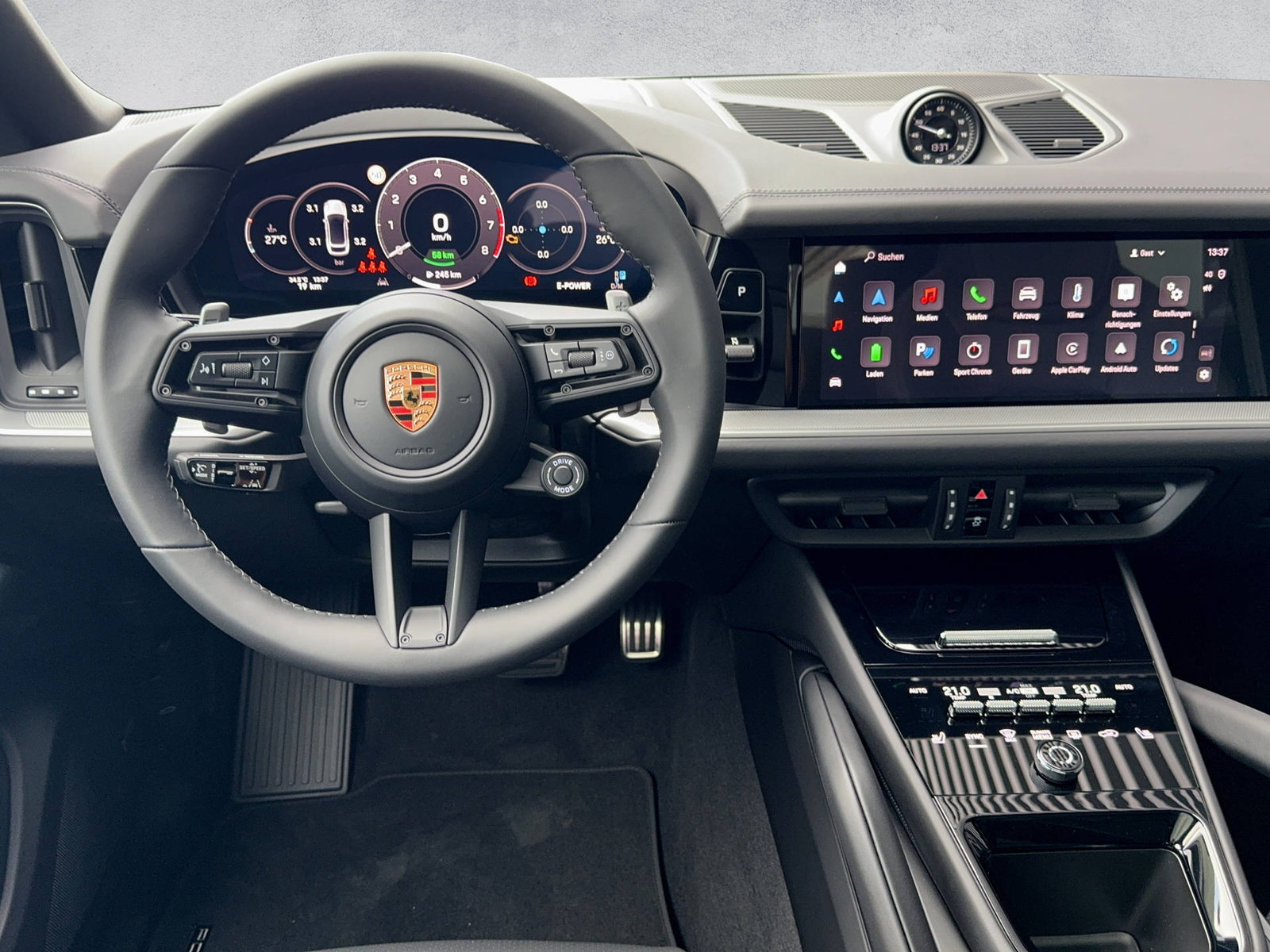 PORSCHE Cayenne S E-Hybrid Coupé, Hybride Rechargeable Essence/Électricité, Voiture de démonstration, Automatique - 6