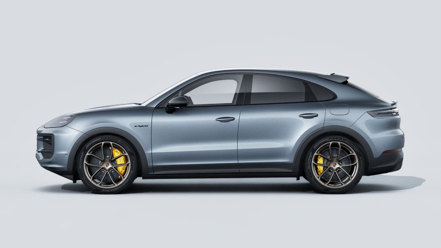 PORSCHE Cayenne Turbo E-Hybrid Coupé mit GT-Paket, Plug-in-Hybrid Benzin/Elektro, Vorführwagen, Automatik - 2