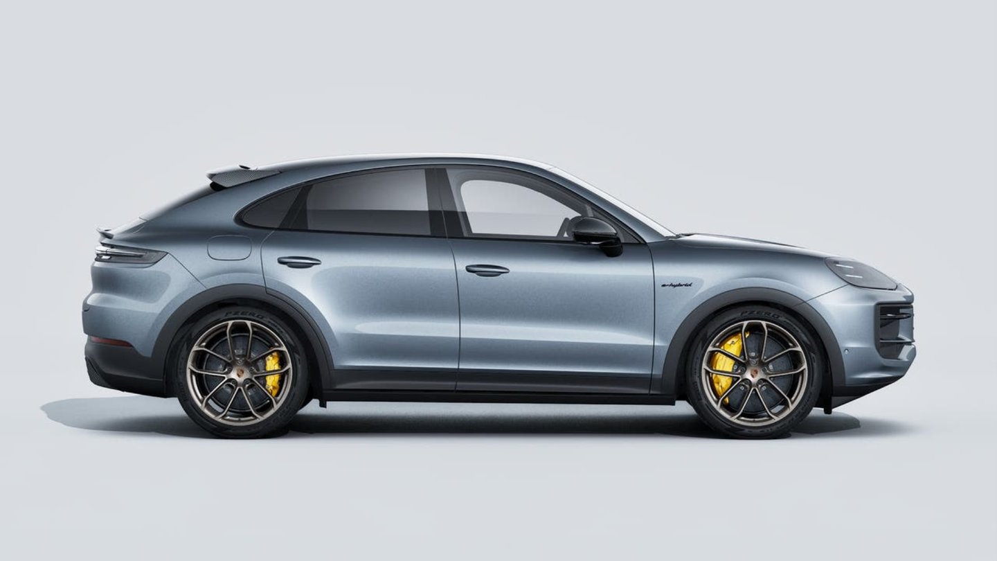PORSCHE Cayenne Turbo E-Hybrid Coupé mit GT-Paket, Plug-in-Hybrid Benzin/Elektro, Vorführwagen, Automatik - 6