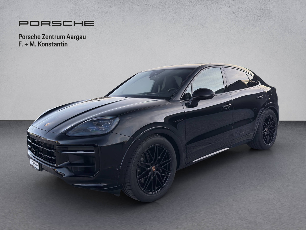 PORSCHE Cayenne E-Hybrid Coupé Black Edition, Hybride Rechargeable Essence/Électricité, Voiture nouvelle, Automatique