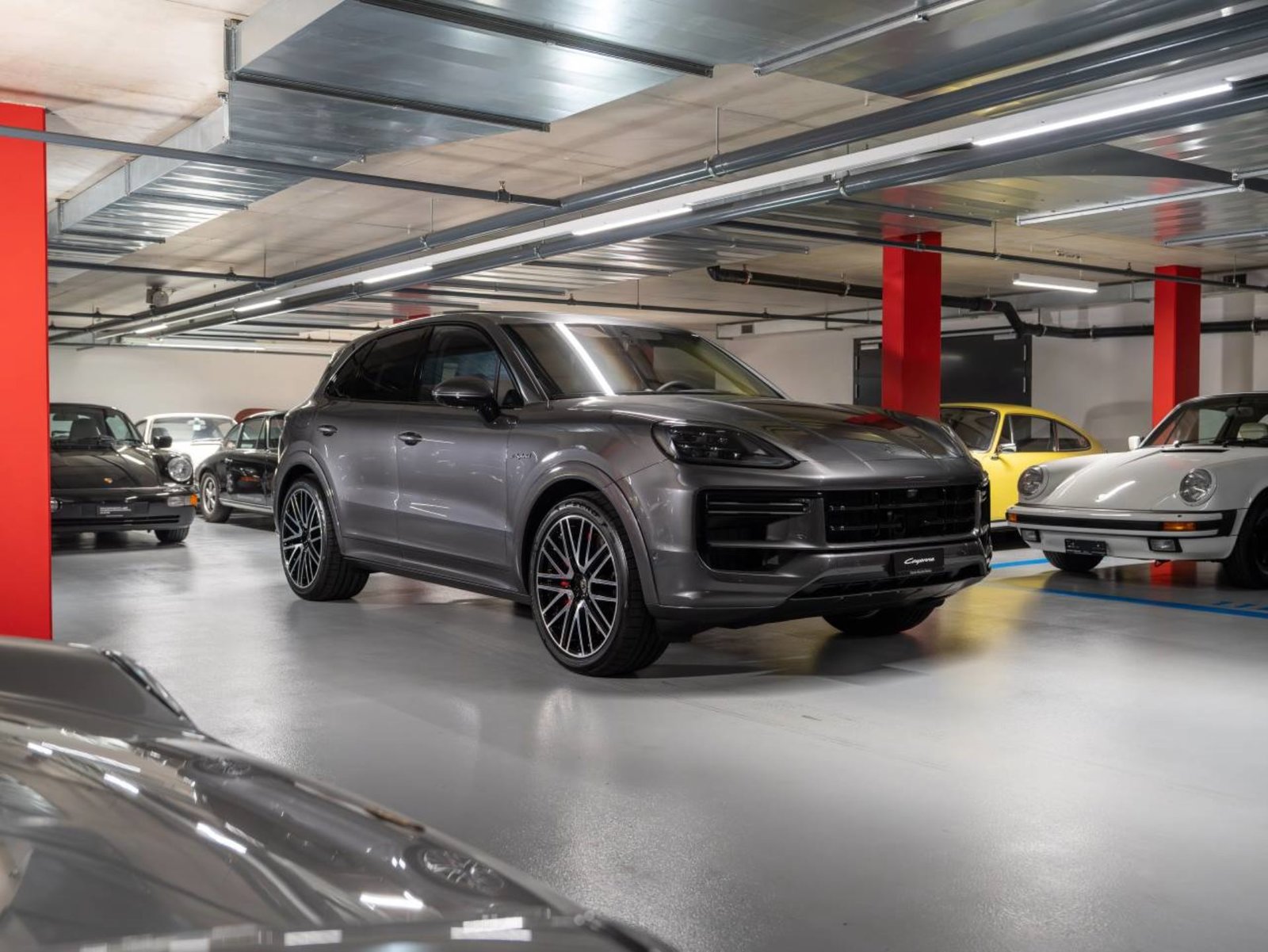 PORSCHE Cayenne Turbo E-Hybrid, Plug-in-Hybrid Benzin/Elektro, Neuwagen, Automatik - 3