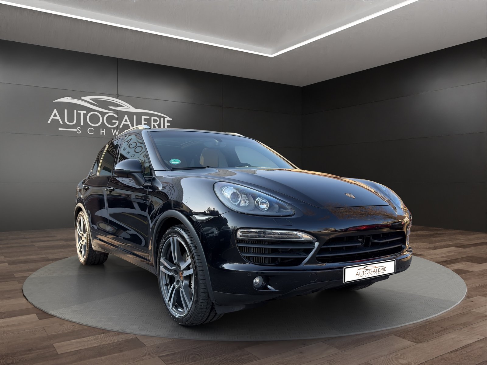 PORSCHE Cayenne S Diesel Leder Beige APPROVED PORSCHE GARANT, Diesel, Second hand / Used, Automatic - 7