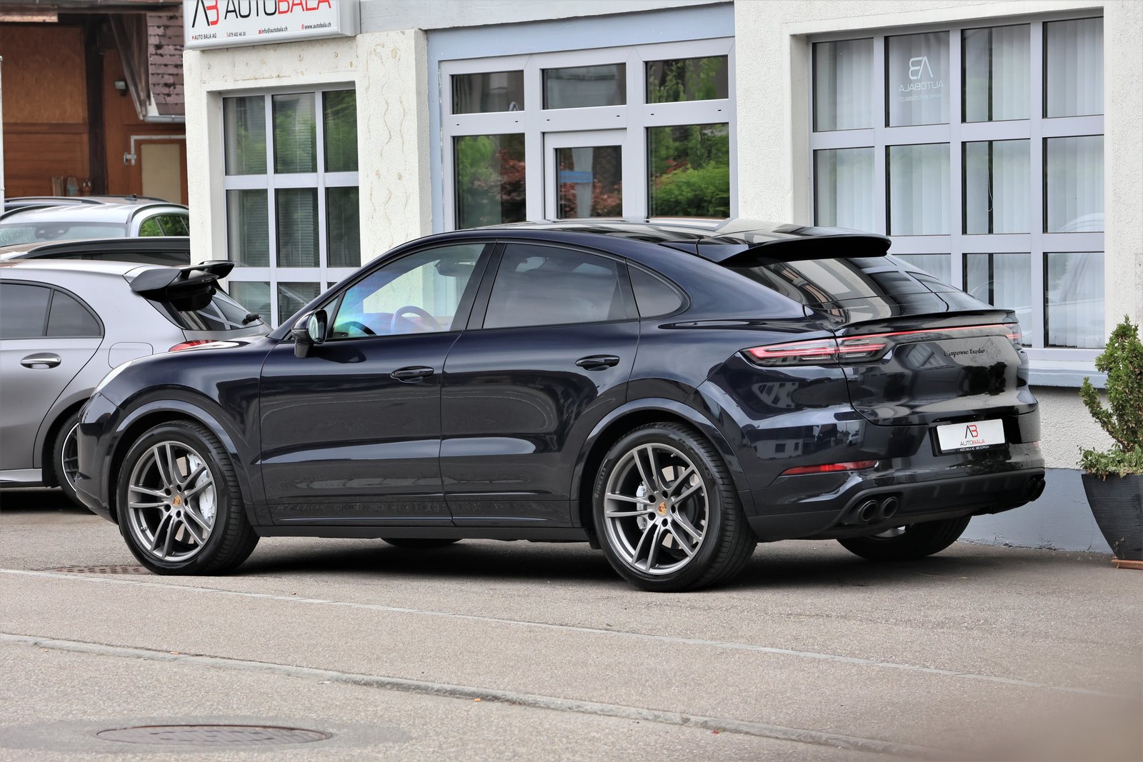 PORSCHE Cayenne Turbo Coupé (CH) *MoonlightBlue*, Benzin, Occasion / Gebraucht, Automatik - 5