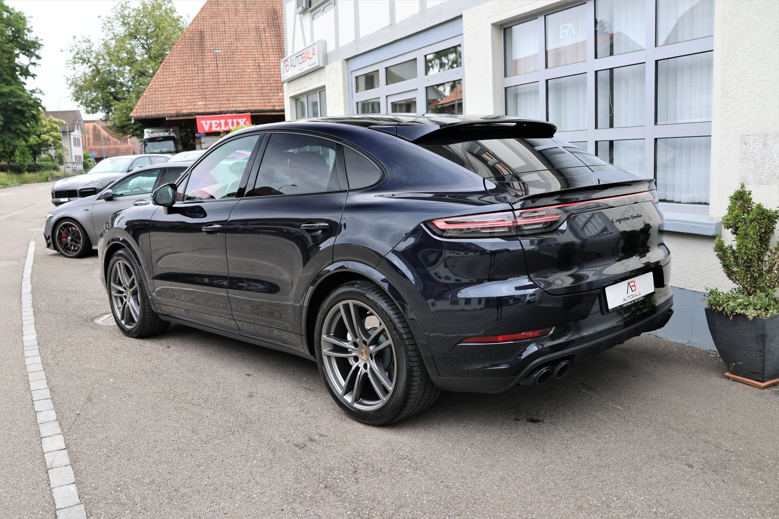 PORSCHE Cayenne Turbo Coupé (CH) *MoonlightBlue*, Benzin, Occasion / Gebraucht, Automatik - 7