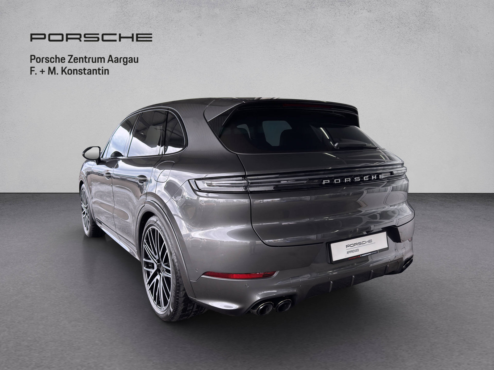 PORSCHE Cayenne Turbo E-Hybrid, Plug-in-Hybrid Benzin/Elektro, Vorführwagen, Automatik - 4