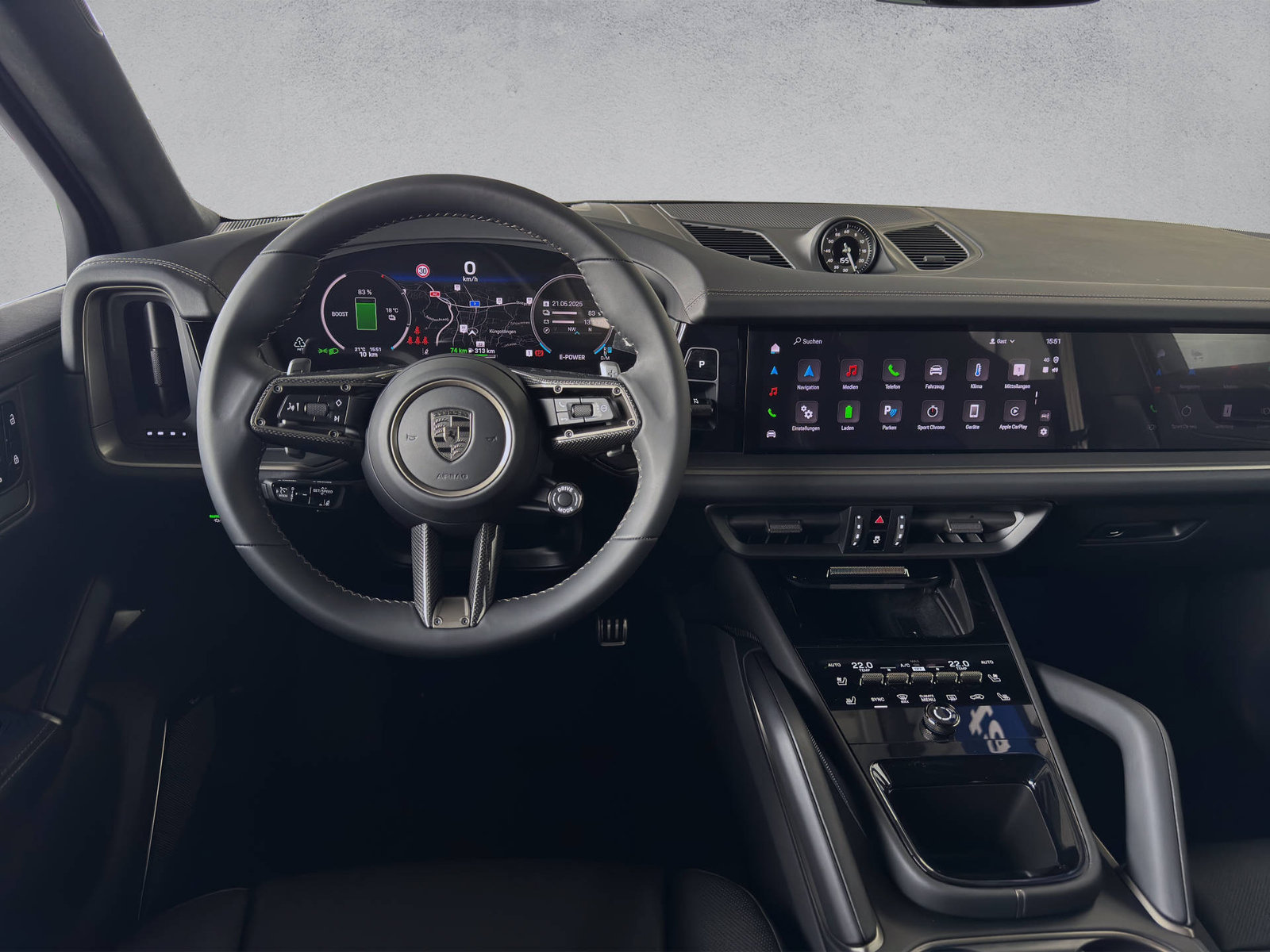 PORSCHE Cayenne Turbo E-Hybrid, Plug-in-Hybrid Benzin/Elektro, Vorführwagen, Automatik - 7
