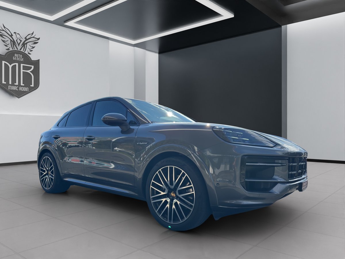 PORSCHE Cayenne Coupé E-Hybrid Tiptronic, Hybride Rechargeable Essence/Électricité, Occasion / Utilisé, Automatique