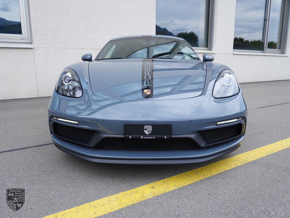 PORSCHE 718 Cayman GTS Graphitblau 2.5 [ Handgeschaltet ] [ Carbon H, Benzina, Occasioni / Usate, Manuale - 4