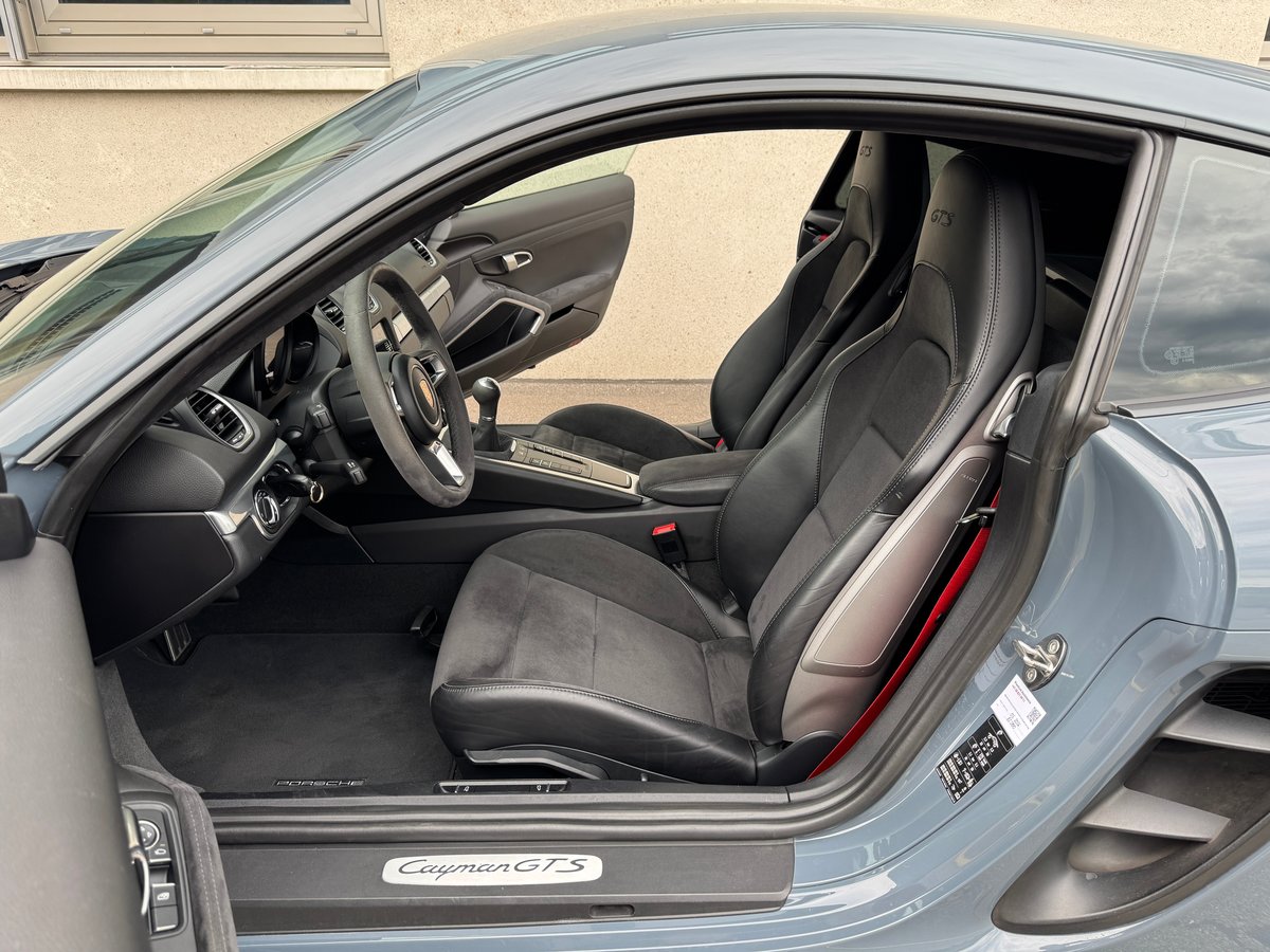 PORSCHE 718 Cayman GTS Graphitblau 2.5 [ Handgeschaltet ] [ Carbon H, Benzina, Occasioni / Usate, Manuale - 6