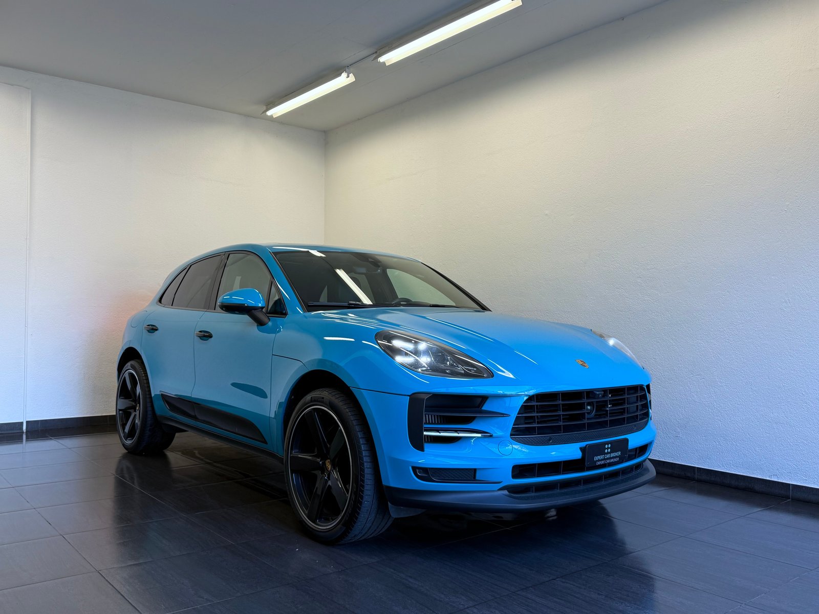 PORSCHE Macan S PDK Miami Blue, Benzin, Occasion / Gebraucht, Automatik - 2