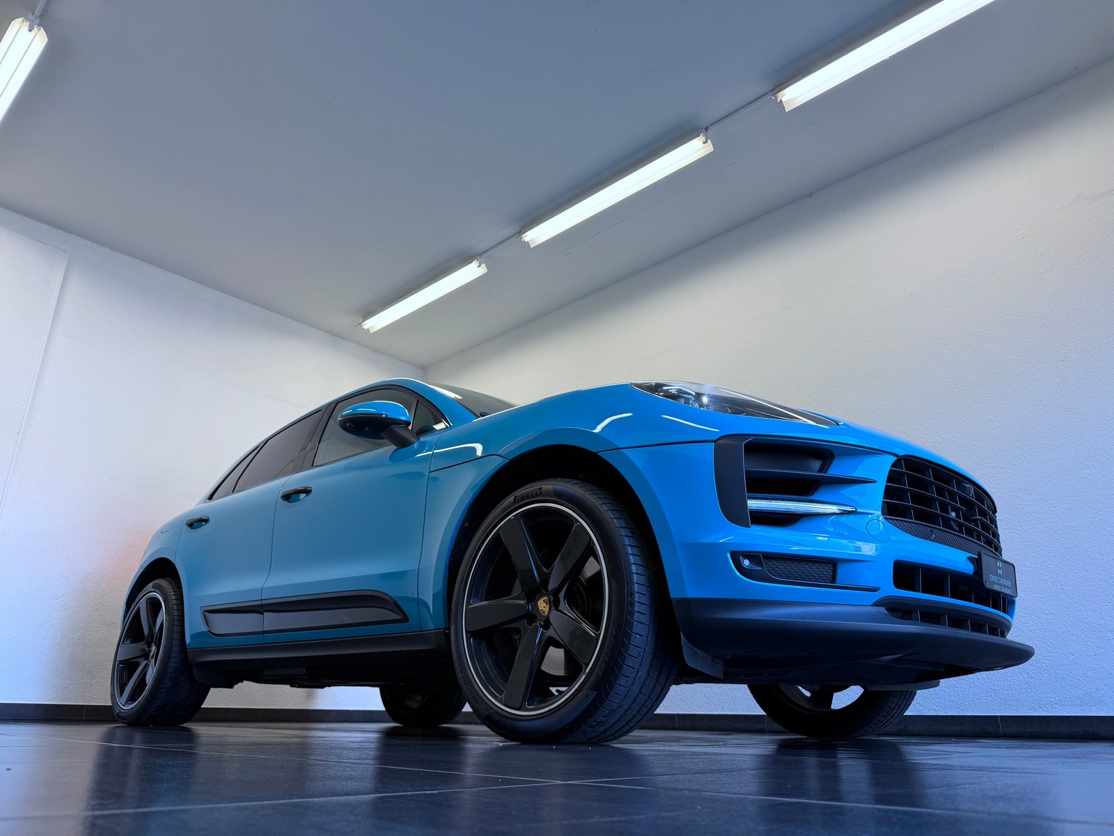 PORSCHE Macan S PDK Miami Blue, Benzin, Occasion / Gebraucht, Automatik - 3
