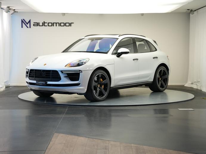 PORSCHE Macan Turbo PDK *CH-Fahrzeug* *Keramik* *Burmester*, Benzina, Occasioni / Usate, Automatico