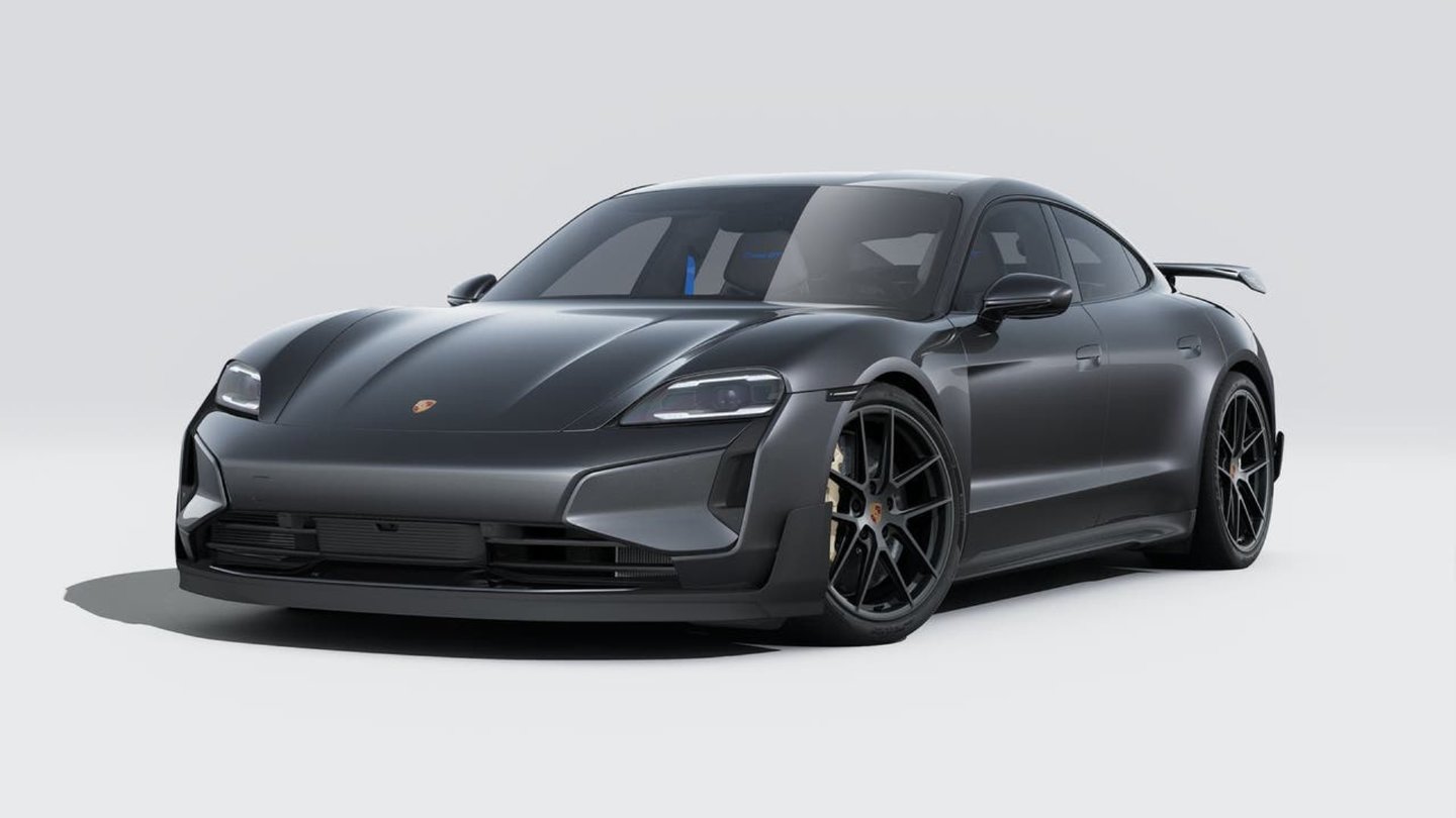 PORSCHE Taycan Turbo GT mit Weissach-Paket