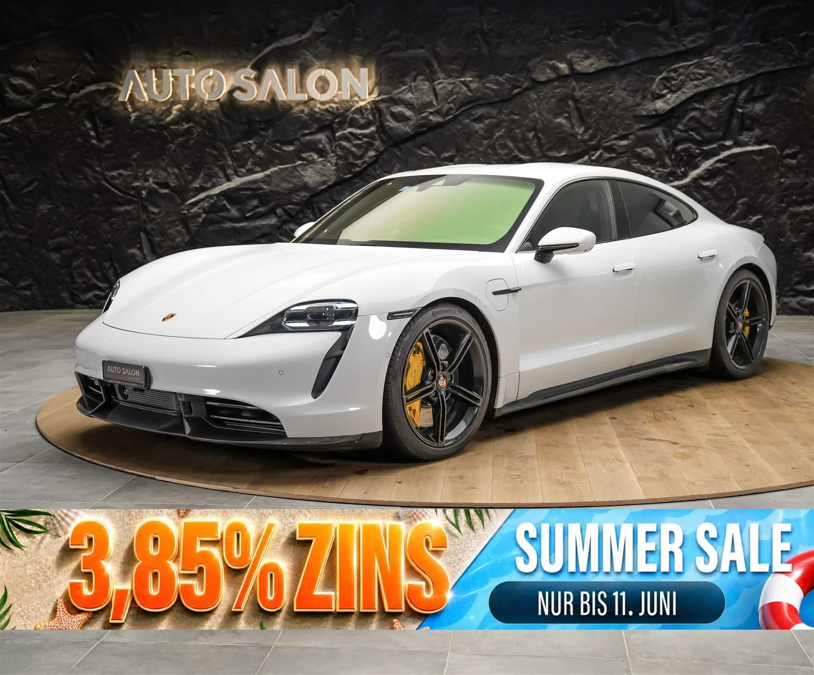 PORSCHE Taycan Turbo S *CH-Auto*Approved*Keramik*Bose*Chrono, Elektro, Occasion / Gebraucht, Automatik