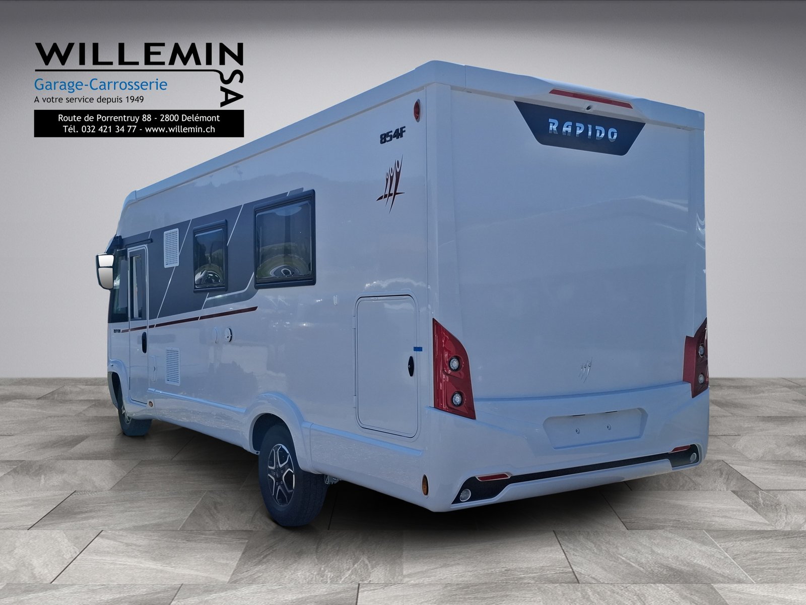RAPIDO 854F, Diesel, Voiture nouvelle, Automatique - 3