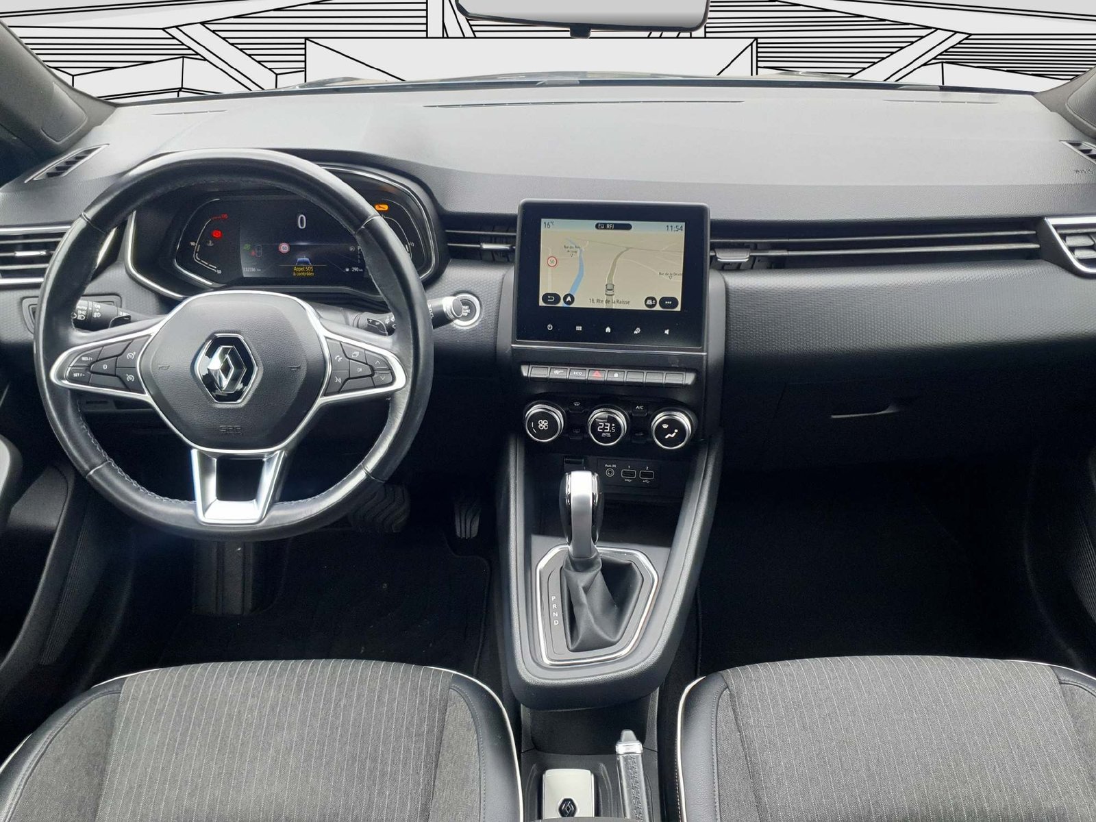 RENAULT Clio 1.3 TCe Intens 131ch EDC, Petrol, Second hand / Used, Automatic - 7