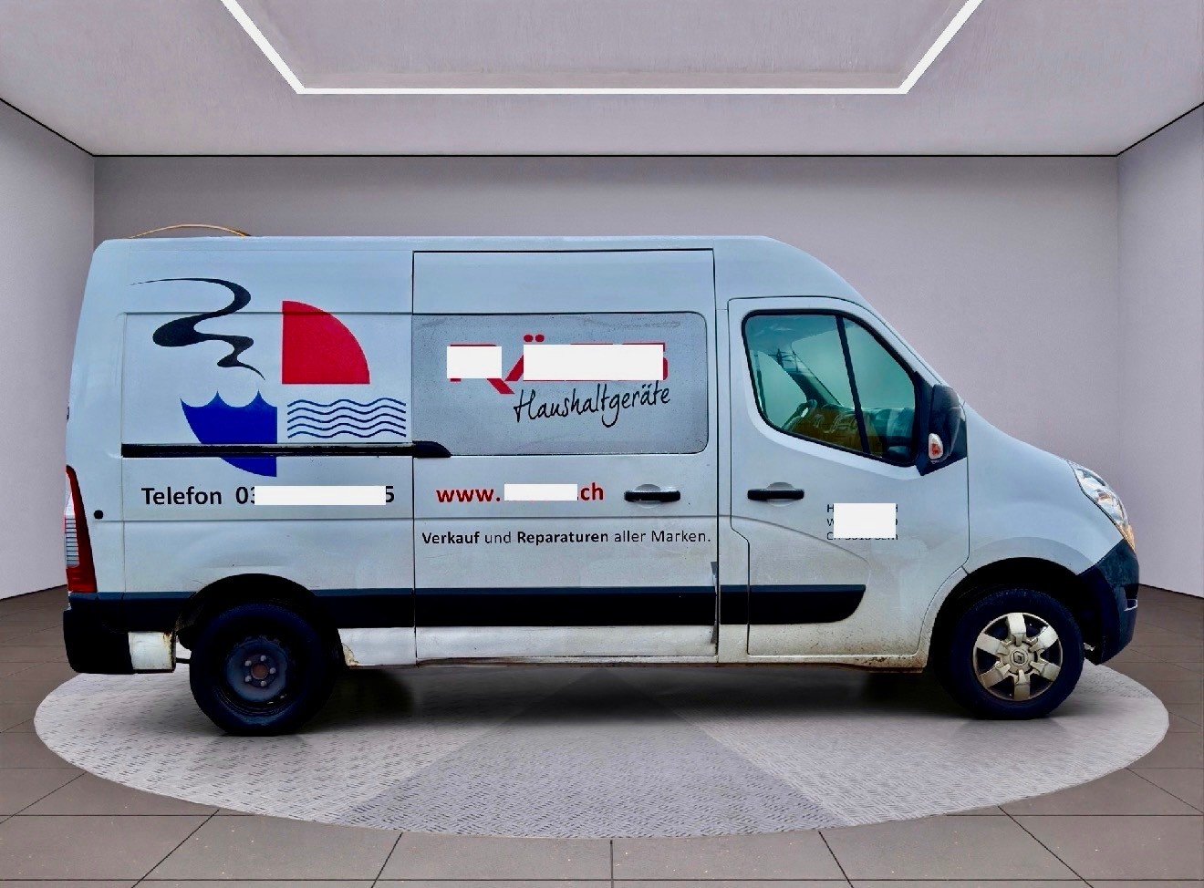RENAULT Master T35 2.3dCi 125 L2H2, 2 Schiebetür, Rückfahr, Diesel, Occasion / Gebraucht, Handschaltung - 4