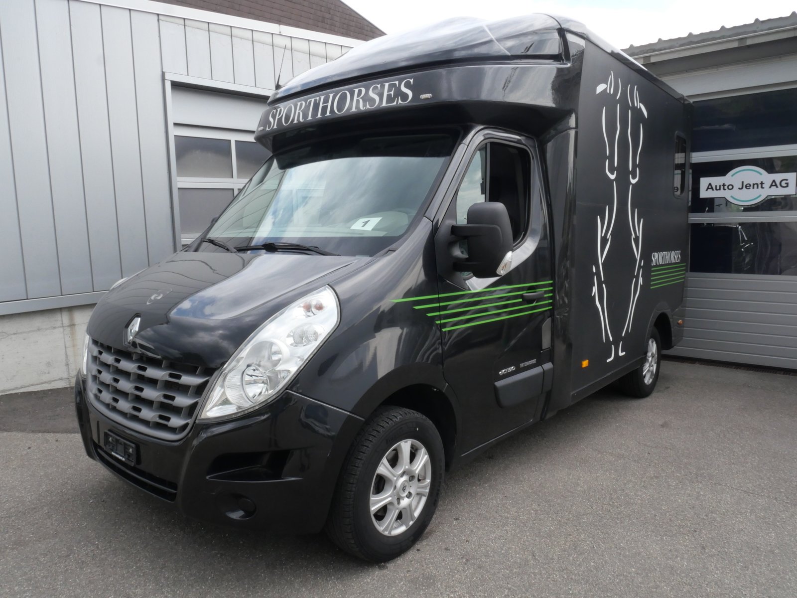 RENAULT Paragan Pferdetransporter Selbstfahrer, Diesel, Occasioni / Usate, Manuale - 2